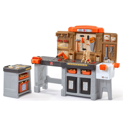 Toddler Workshop Utility Bench with 76-Piece Tool Set