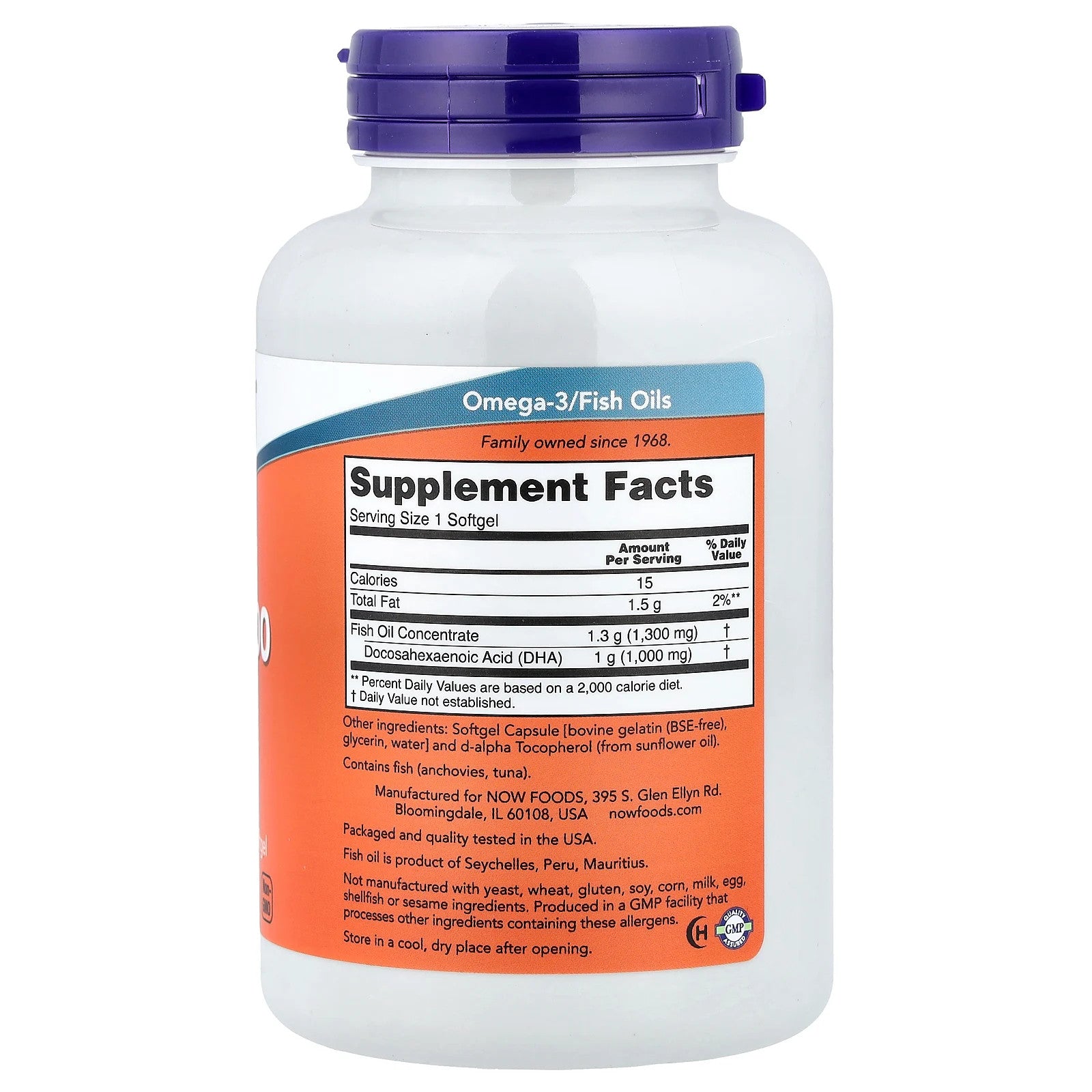 DHA-1000 Fish Oil, 90 Softgels