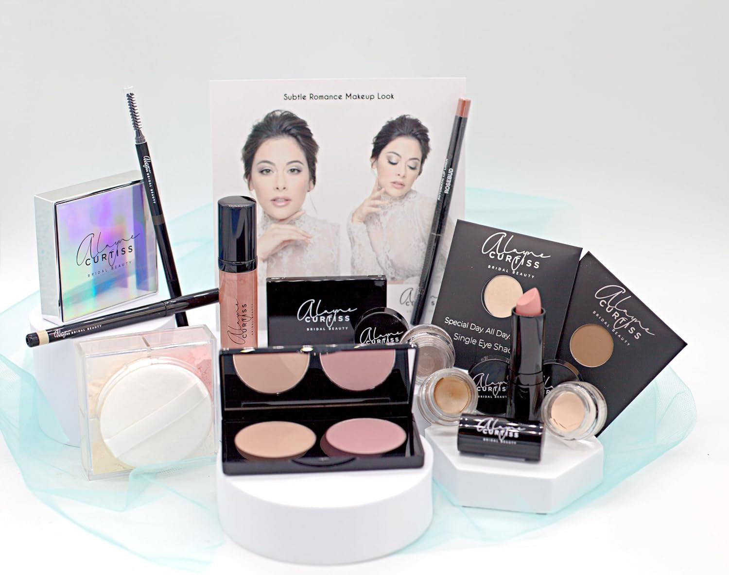 Subtle Romance DIY Bridal Makeup Kit - 16 Products Included