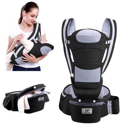 Multifunctional Baby Carrier Wrap: Versatile Ring Sling for Convenient Infant and Toddler Transport