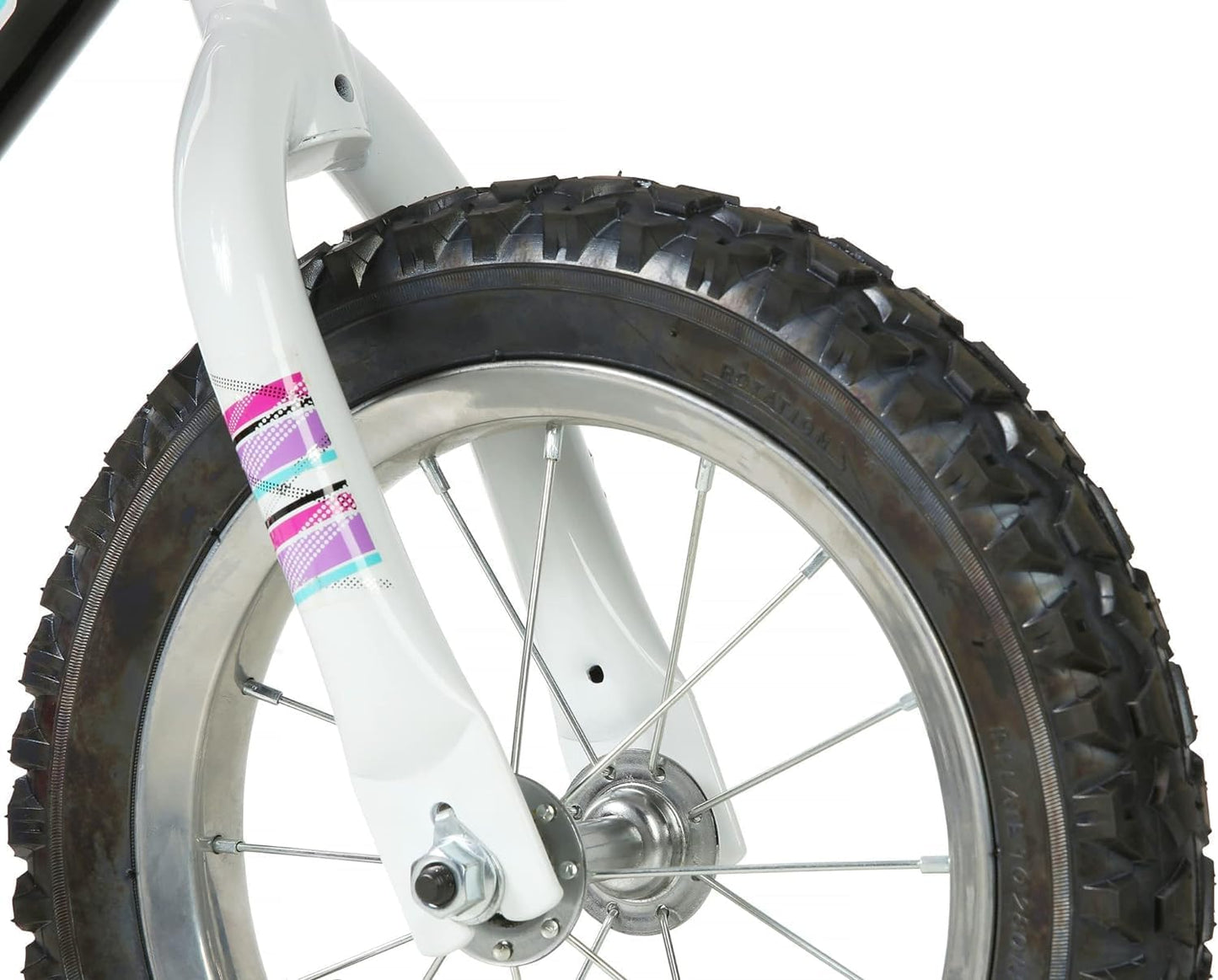 Magna Sapphire Bicycle - Durable Steel Frame, Front and Rear Hand Brakes, Adjustable Seat, Kickstand - Suitable for Ages 6-10, Excellent for Outdoor Riding