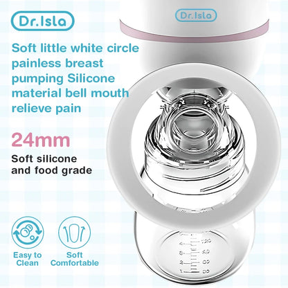 Professional Electric Breast Pump with Enhanced Suction for Comfortable and Quiet Milk Expression During Postpartum Recovery