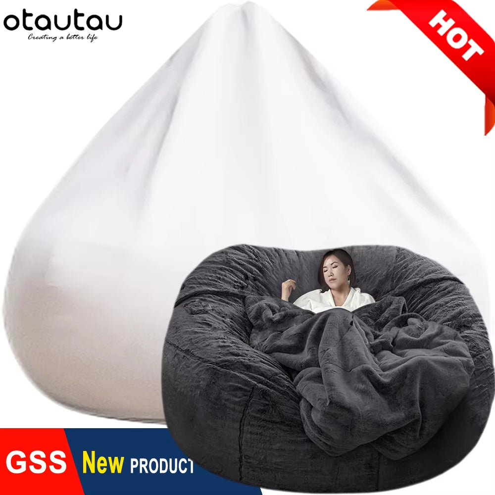 XXL Bean Bag Inner Wash Bag - Dustproof Storage Cover for Giant Pouf Lounge Furniture