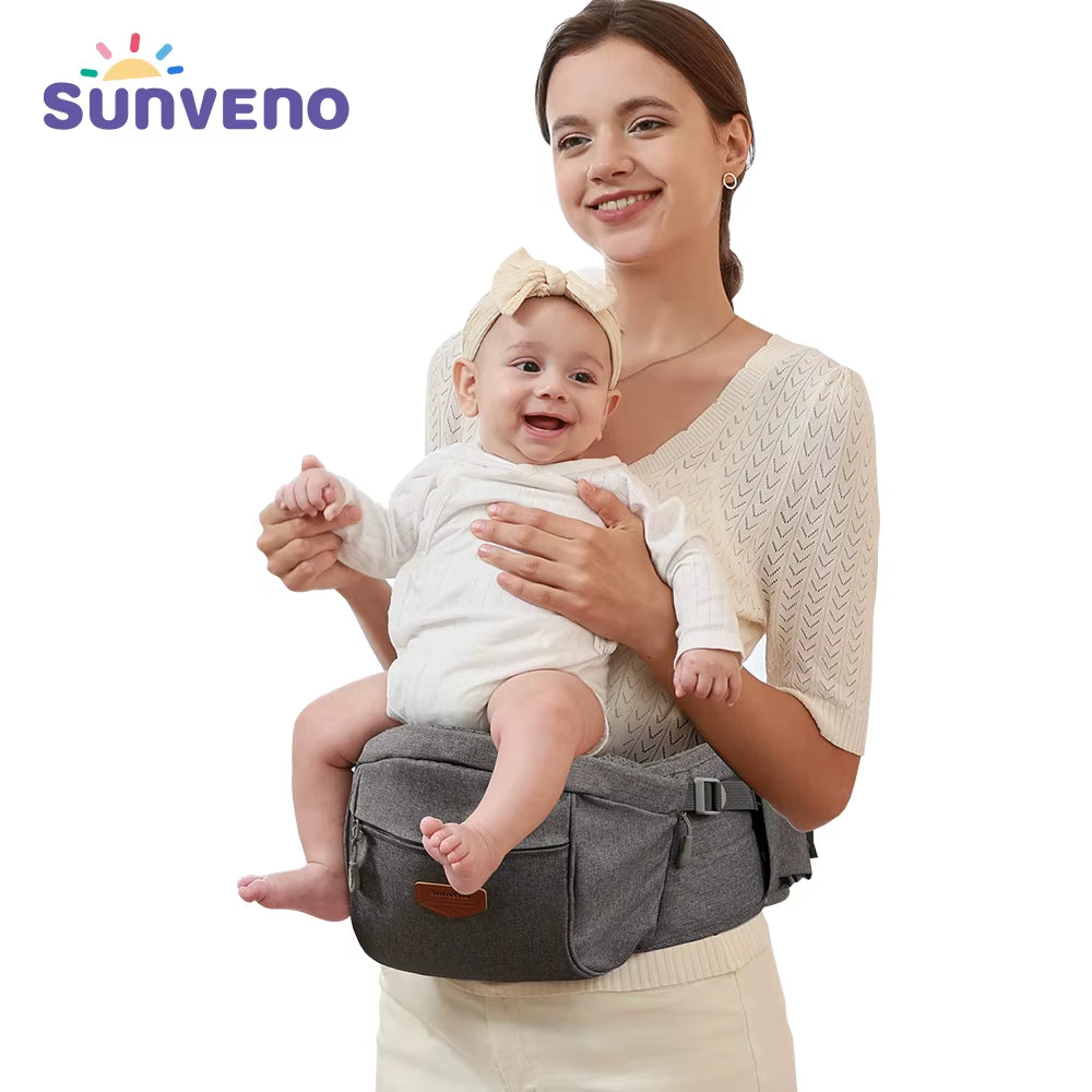 Ergonomic Infant Hip Seat Carrier with Adjustable Comfort Features for Toddlers