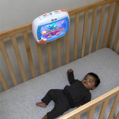 Sea Dreams Soothing Sleep Sound Machine with White Noise and Remote Control for Infants and Children, Multicolor, Ages 0 Months and Up