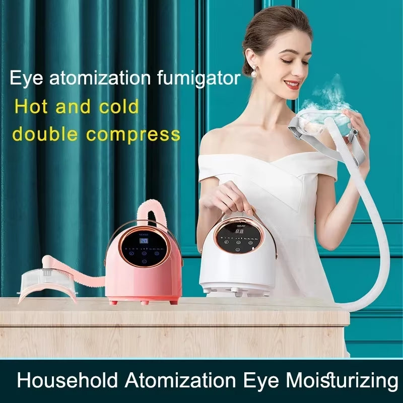 SPA Massage Eye Nebulizer Atomizer Improve Dark Circles Spray Cleaning Antibacterial Relief Eye Fatigue Tool for Beauty Salons
