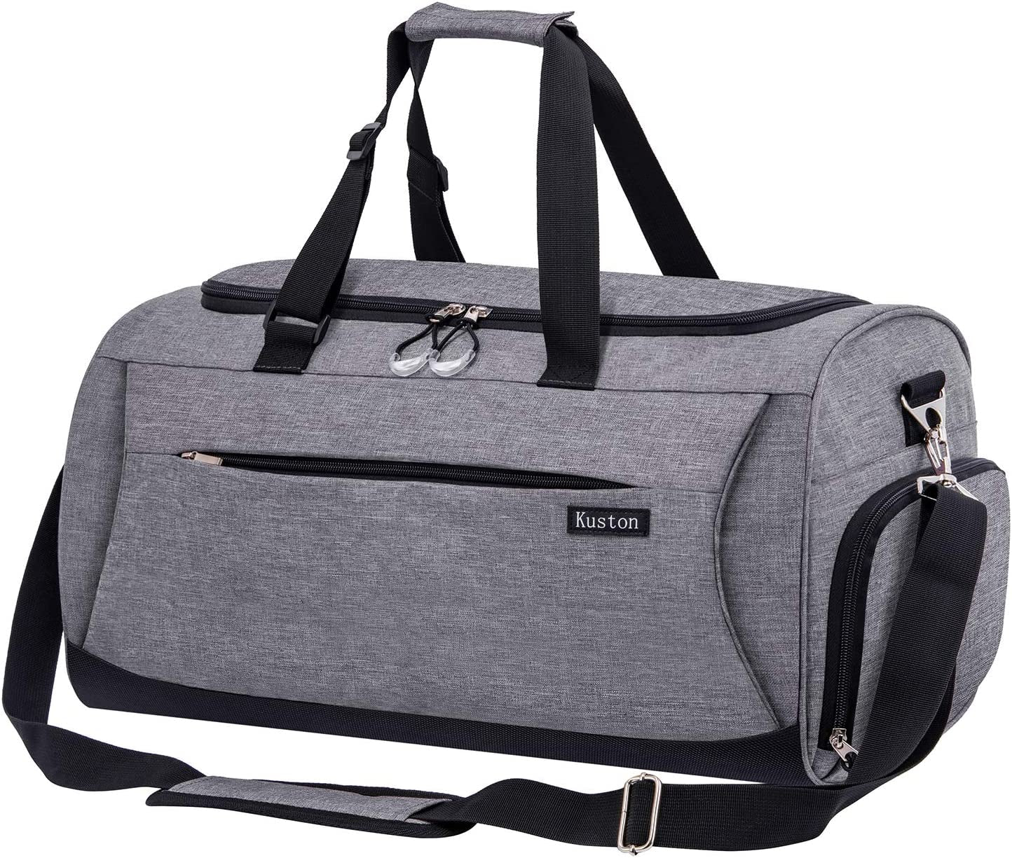 Premium Unisex Gym Duffel Bag with Dedicated Shoe Compartment and Waterproof Pocket