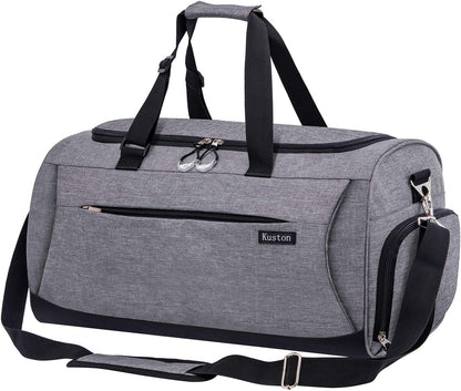 Premium Unisex Gym Duffel Bag with Dedicated Shoe Compartment and Waterproof Pocket