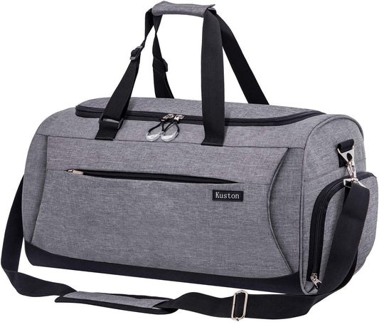 Premium Unisex Gym Duffel Bag with Dedicated Shoe Compartment and Waterproof Pocket