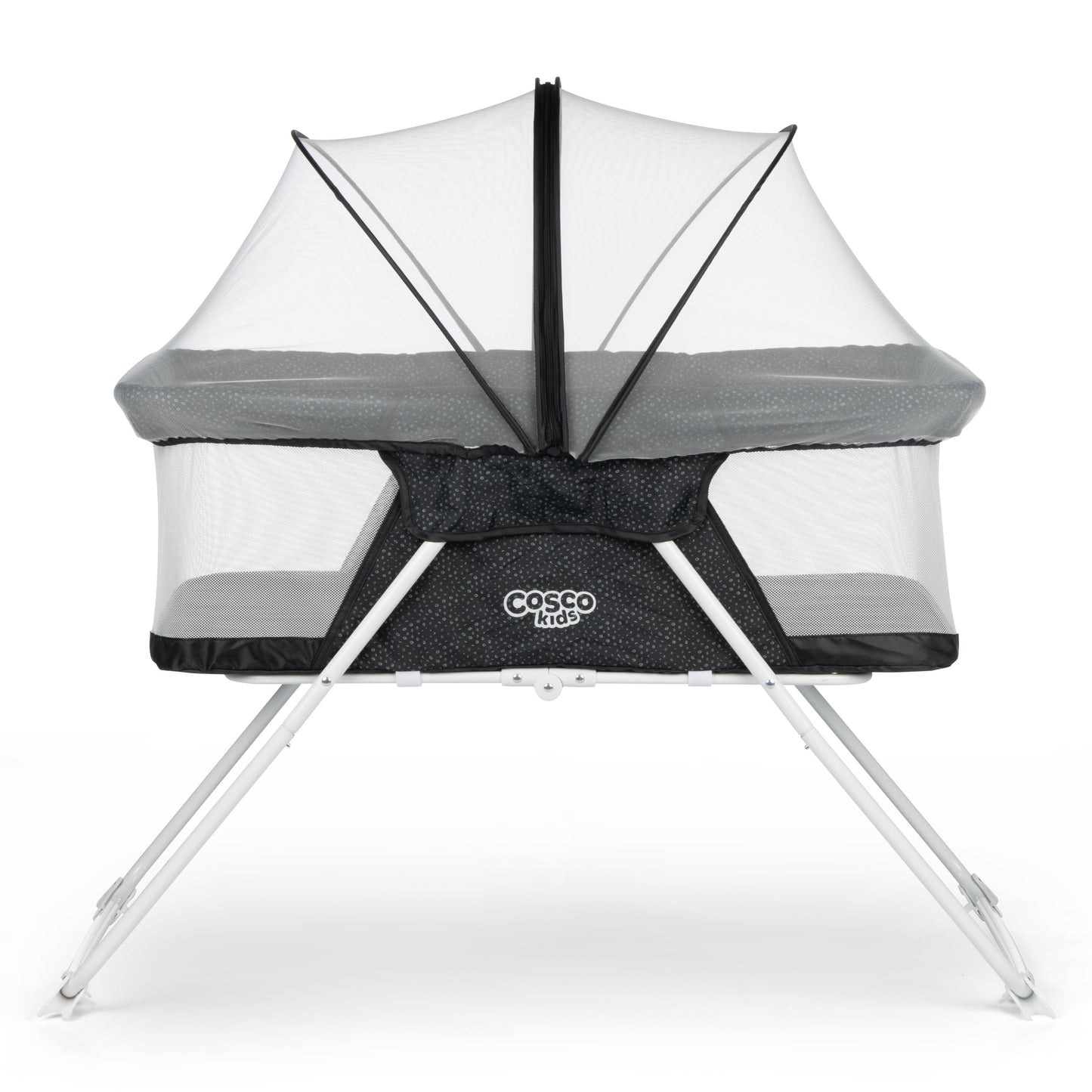 Sleep Spot Baby Bassinet in Noir Polka Dot Design
