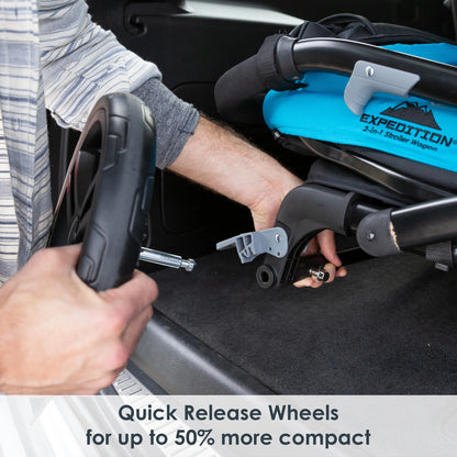 Expedition Dual-Function Stroller Wagon Plus