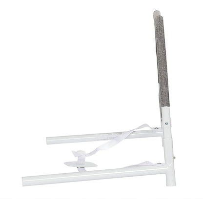 Dream on Me Hide Away Safety Bed Rail for Children - Grey Mesh Security Barrier System