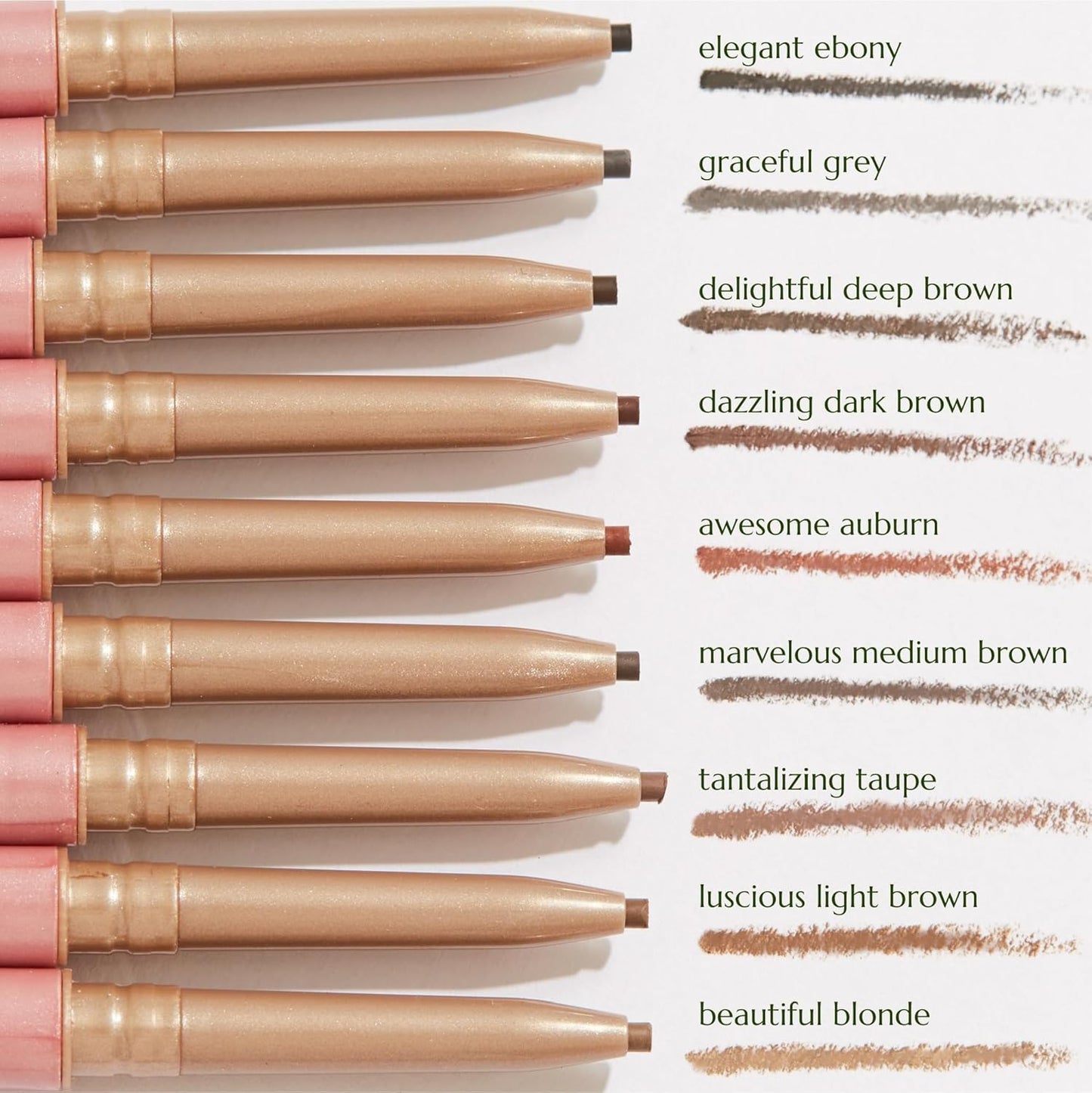Eyebrow Pencil – Easy-To-Use Brow Definer for Shaping, Filling & Blending – Long-Wear Light Brown Eyebrow Pencils for Women with Precise Tip (Light Brown)