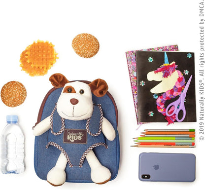 Dog Backpack and Toddler Plush Toy Set - Ideal Gifts for Children Aged 2 to 5 Years