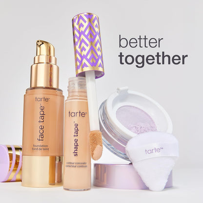 Tarte Face Tape Foundation – Full-Coverage Matte Finish Foundation with Snow Mushroom & Hyaluronic Acid for Hydration, Waterproof, Vegan & Cruelty-Free