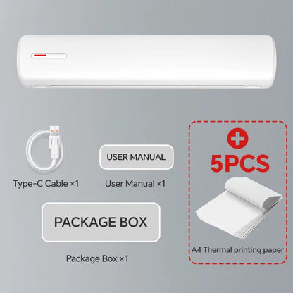 Mini A4 Tattoo Printer Portable Wireless Stencil Printer Tattoo Transfer Thermal Copier Comes