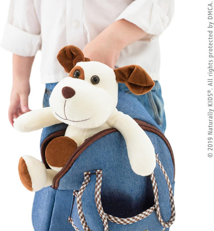 Dog Backpack and Toddler Plush Toy Set - Ideal Gifts for Children Aged 2 to 5 Years