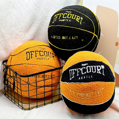 25CM Offcourt Basketball Plush Toy - Anime-Inspired Soft Pillow for Children, Ideal Birthday and Christmas Gift