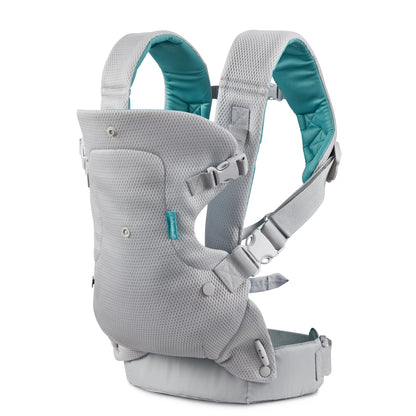 4-in-1 Convertible Baby Carrier with 4 Positions, Accommodates Weights from 8 to 32 lbs, White