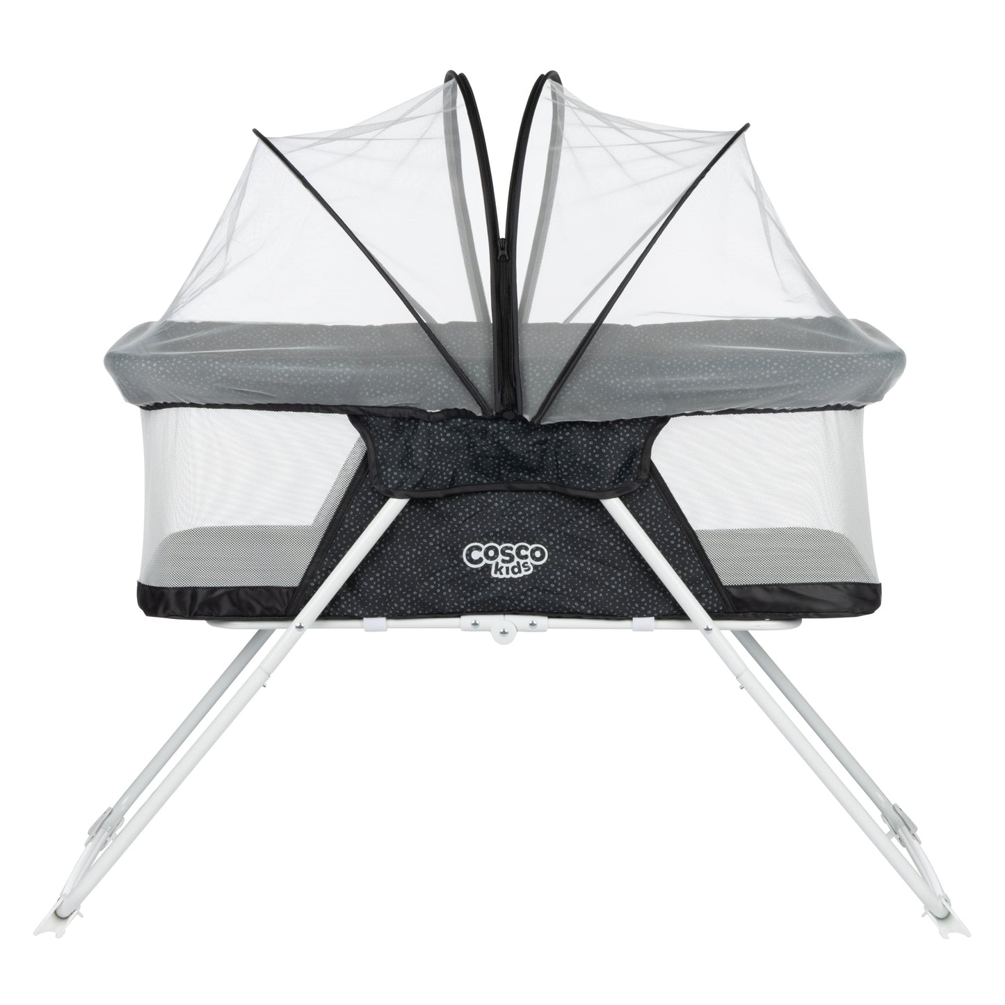 Sleep Spot Baby Bassinet in Noir Polka Dot Design
