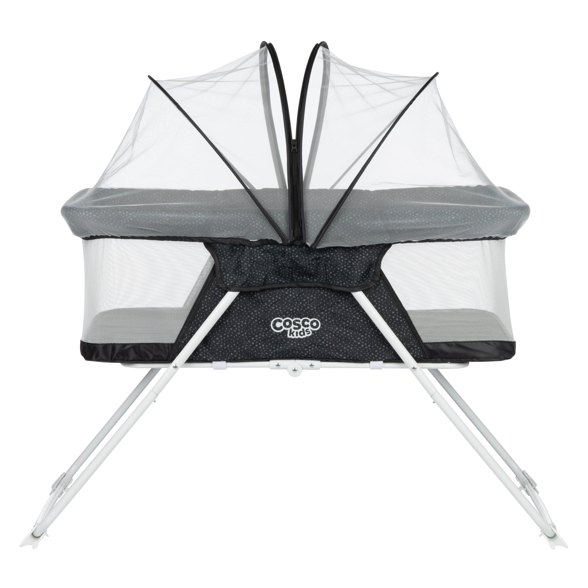 Sleep Spot Baby Bassinet in Noir Polka Dot Design