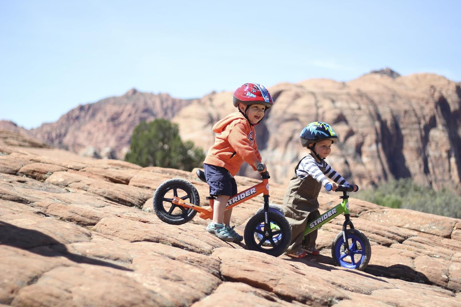 12-Inch Balance Bicycle for Children Ages 1 to 4 - Features Safety Pad, Padded Seat, Mini Grips, and Flat-Free Tires - Easy Tool-Free Assembly and Adjustments