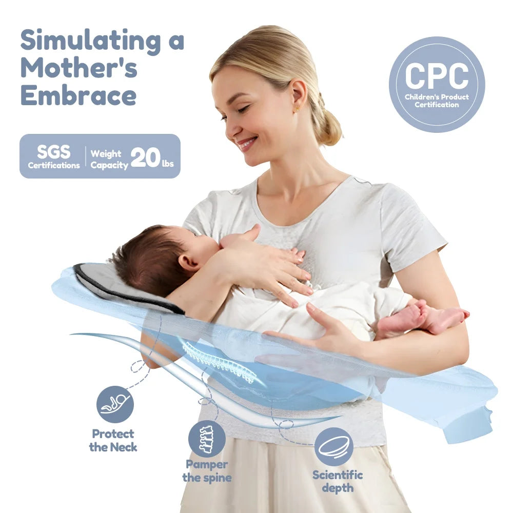 Electric Baby Swing and Rocker with Remote Control, Five Adjustable Sway Speeds, Bluetooth Music Connectivity - Black