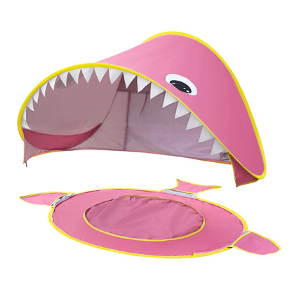 Portable UV-Protection Baby Beach Tent with Integrated Pool - Pop-Up Sun Shelter for Children