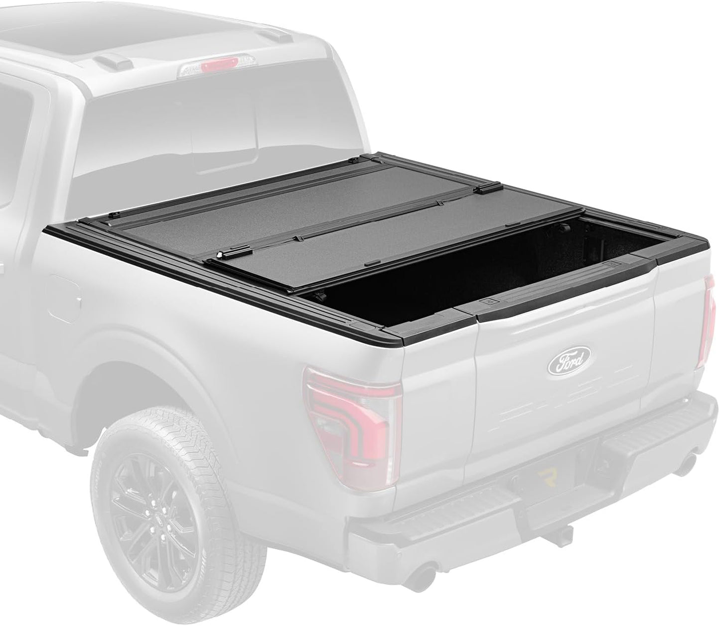 BAK Bakflip MX4 Hard Folding Tonneau Cover for 2021-2026 Ford F-150 (Including Raptor/Lightning) 5' 7" Bed (67.1") - Model 448339