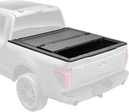 BAK Bakflip MX4 Hard Folding Tonneau Cover for 2021-2026 Ford F-150 (Including Raptor/Lightning) 5' 7" Bed (67.1") - Model 448339