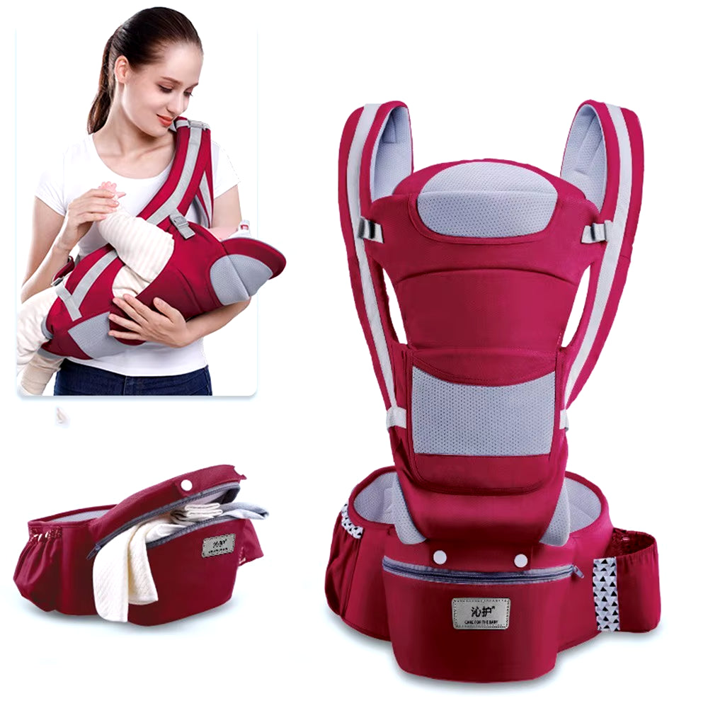Multifunctional Baby Carrier Wrap: Versatile Ring Sling for Convenient Infant and Toddler Transport