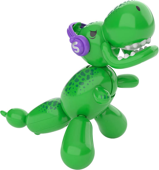 Balloon Dino: Interactive Dinosaur Pet Toy with Stomping, Roaring, and Dancing Features - Over 70 Sounds and Reactions, Multicolor