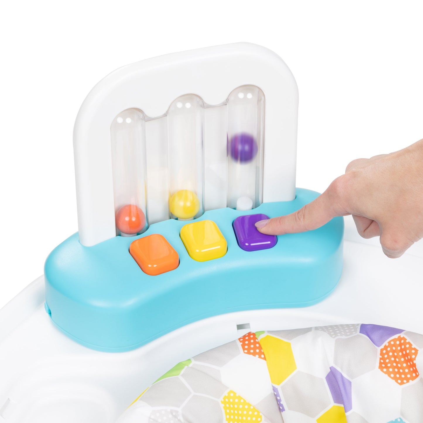 4-in-1 Activity Center Walker with Music and Lights for Enhanced Playtime