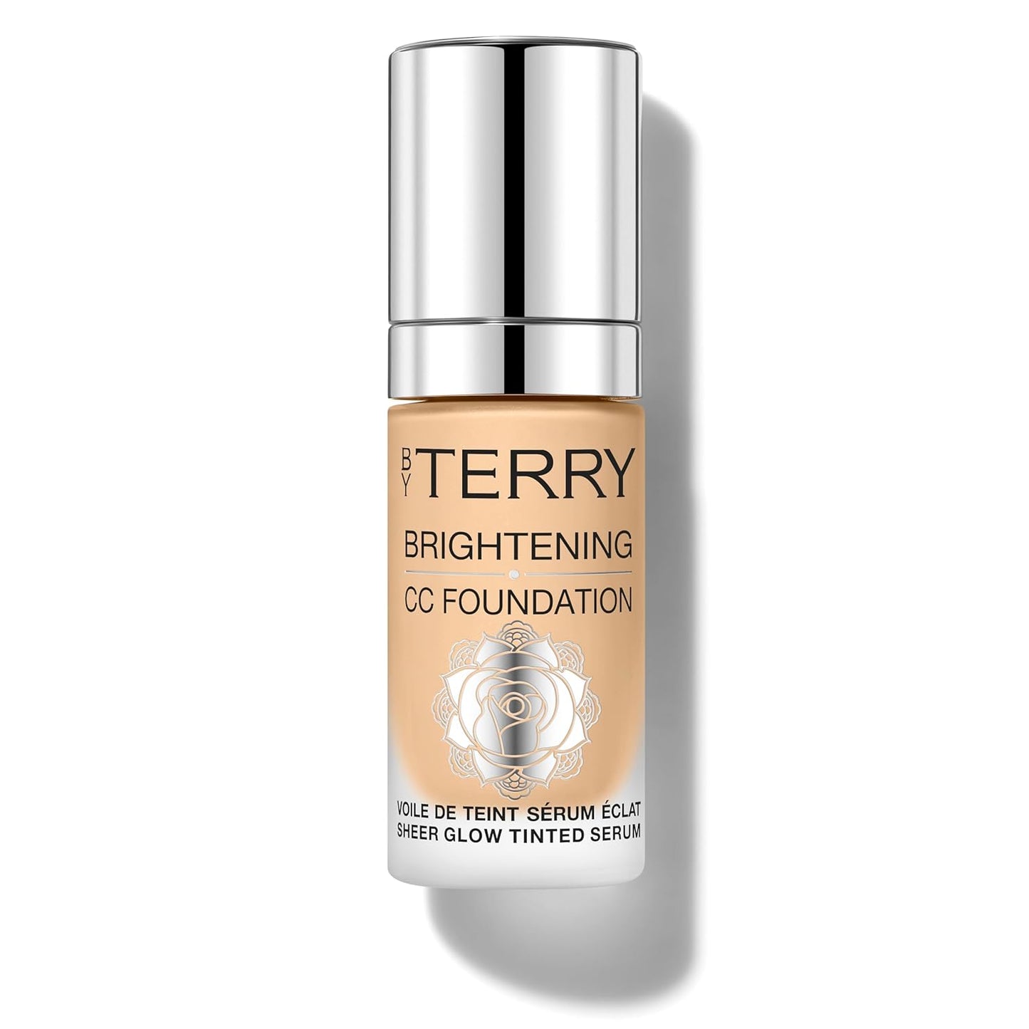 Brightening CC Foundation, Hydrating Serum Foundation, Ultra-Sheer Finish, Vegan & Cruelty-Free, 4W, Medium Warm