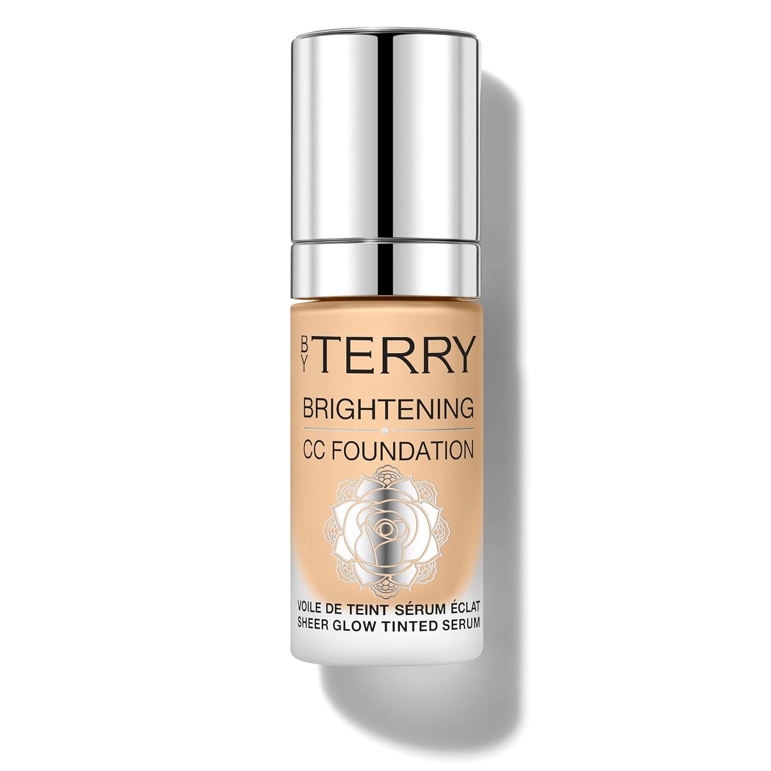 Brightening CC Foundation, Hydrating Serum Foundation, Ultra-Sheer Finish, Vegan & Cruelty-Free, 4W, Medium Warm