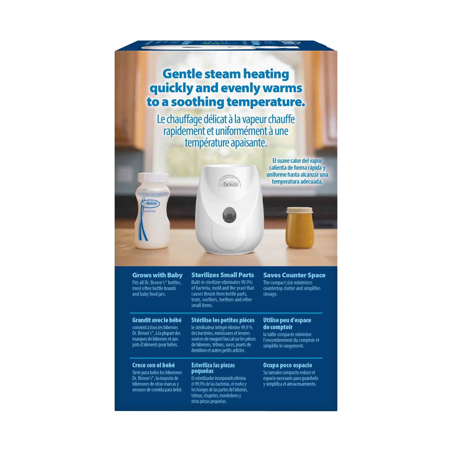 Insta-Feed Baby Bottle Warmer and Sterilizer for Bottles and Food Storage Containers
