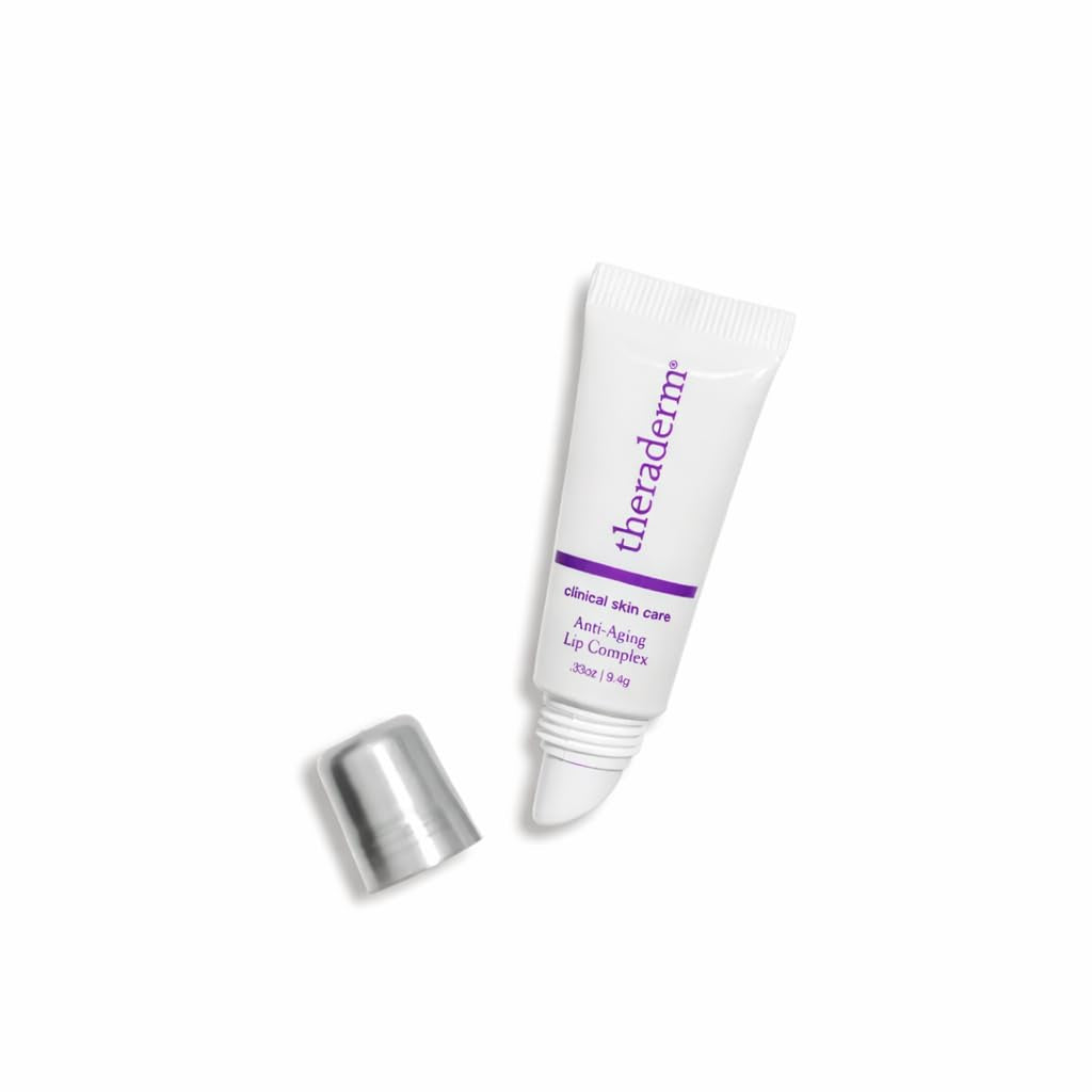 Anti-Aging Lip Complex – Peptide Lip Treatment for Plumper-Looking, Smoother Lips with Collagen Peptides, Avocado Oil & Coq10, .33 Oz