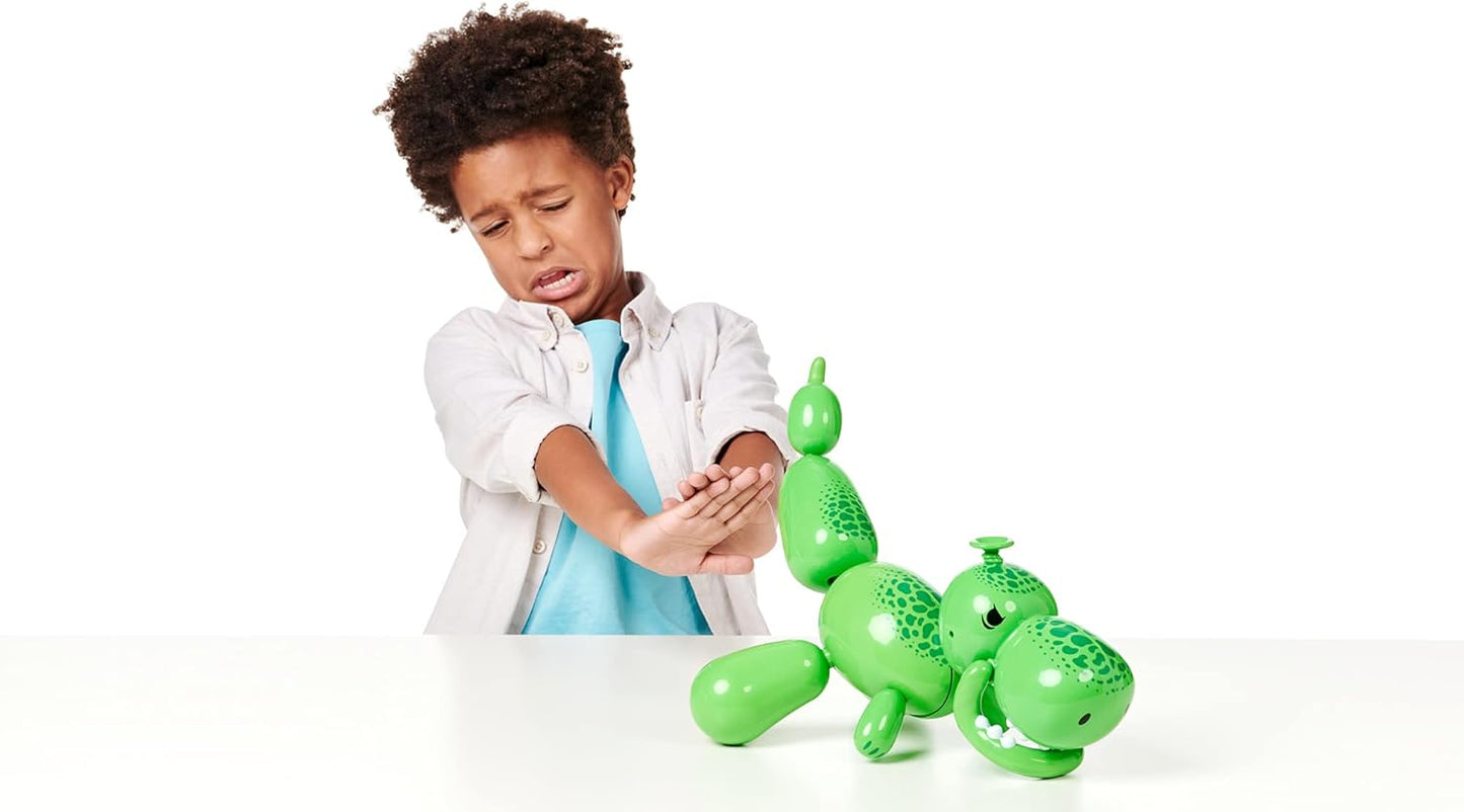 Balloon Dino: Interactive Dinosaur Pet Toy with Stomping, Roaring, and Dancing Features - Over 70 Sounds and Reactions, Multicolor