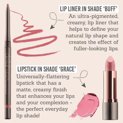 Everyday Lipstick and Lip Liner Duo