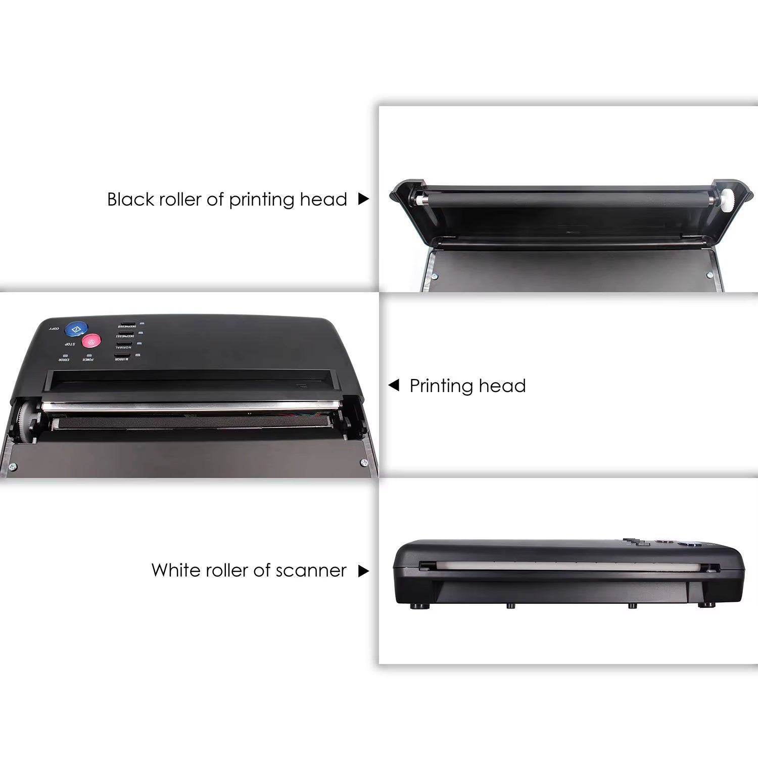 Tattoo Transfer Machine Stencils Device Copier Printer Drawing Thermal Tools for Tattoo Photos Transfer Paper Copy for Beginner