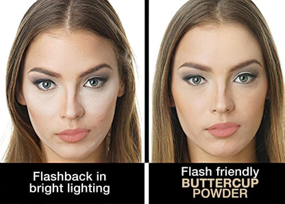 Sacha BUTTERCUP Light Setting Powder. No Ashy Flashback. Blurs Fine Lines and Pores. Loose, Translucent Face Powder to Set Makeup Foundation or Concealer. for Light to Medium Skin Tones, 1.75 Oz.