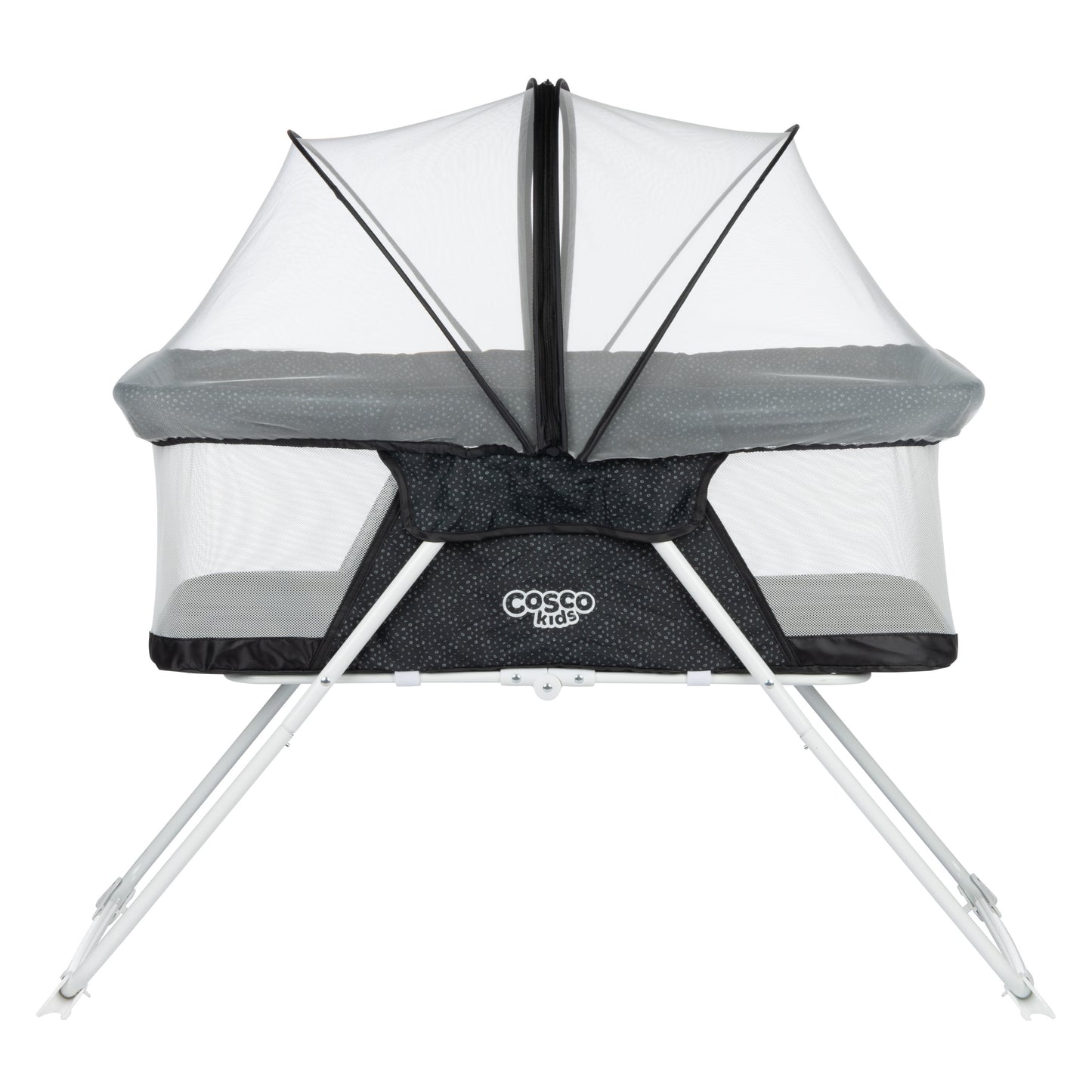 Sleep Spot Baby Bassinet in Noir Polka Dot Design
