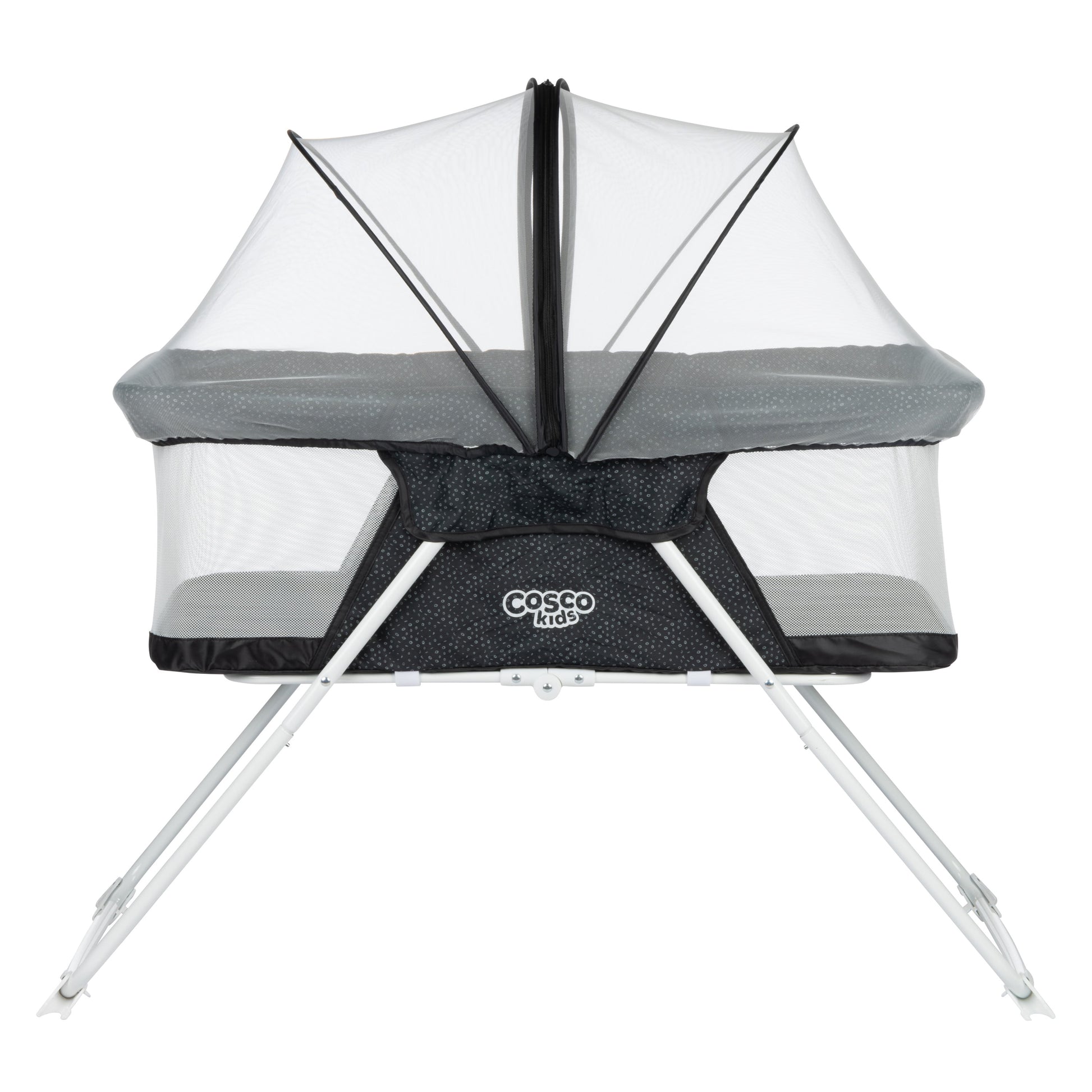 Sleep Spot Baby Bassinet in Noir Polka Dot Design