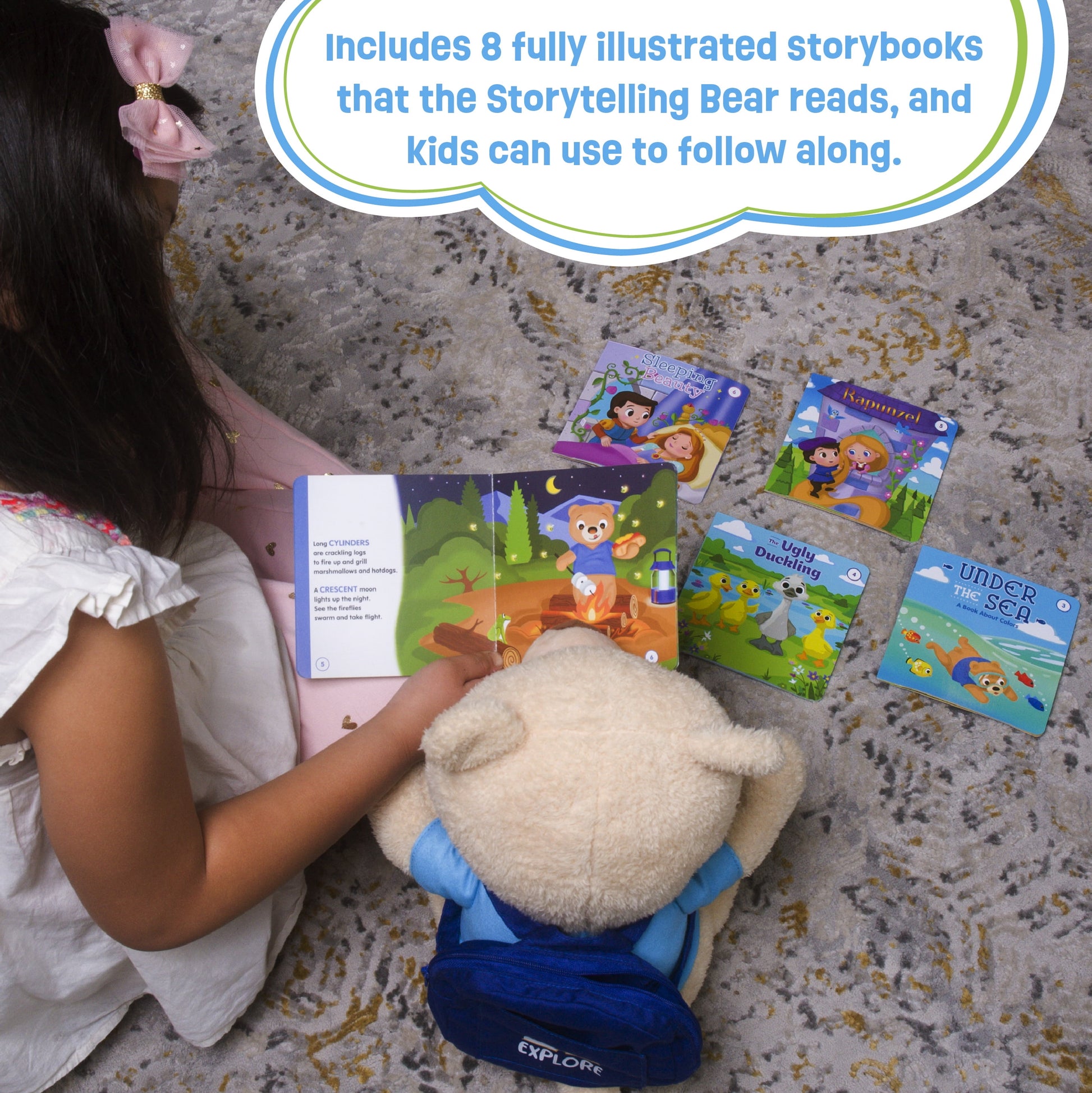 Interactive Learning Bear: Engaging Storytelling and Musical Companion for Infants and Toddlers