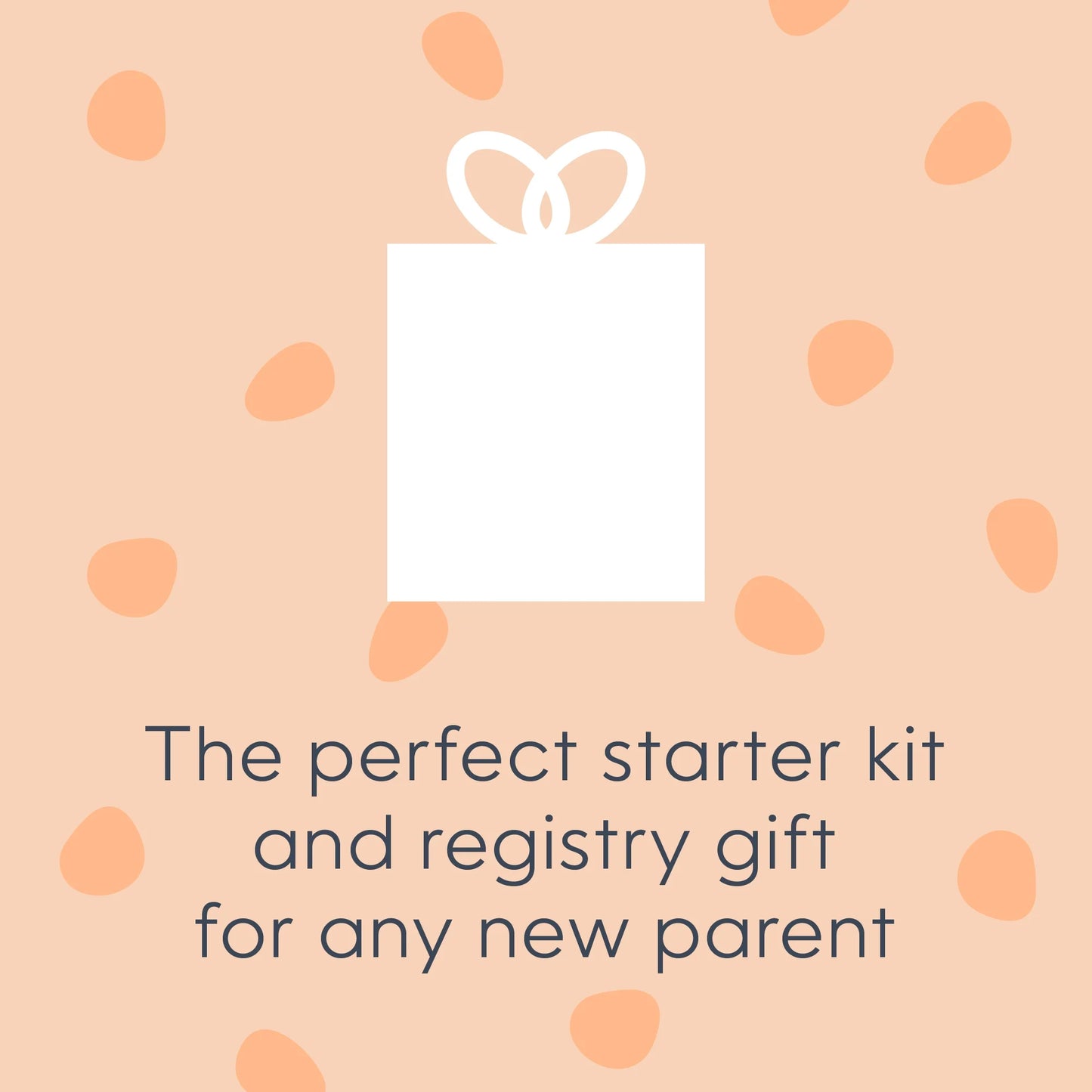 Premium White Gift Set: Includes 1 Diaper Pail and 48 Convenient Refill Bags