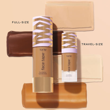 Tarte Face Tape Foundation – Full-Coverage Matte Finish Foundation with Snow Mushroom & Hyaluronic Acid for Hydration, Waterproof, Vegan & Cruelty-Free