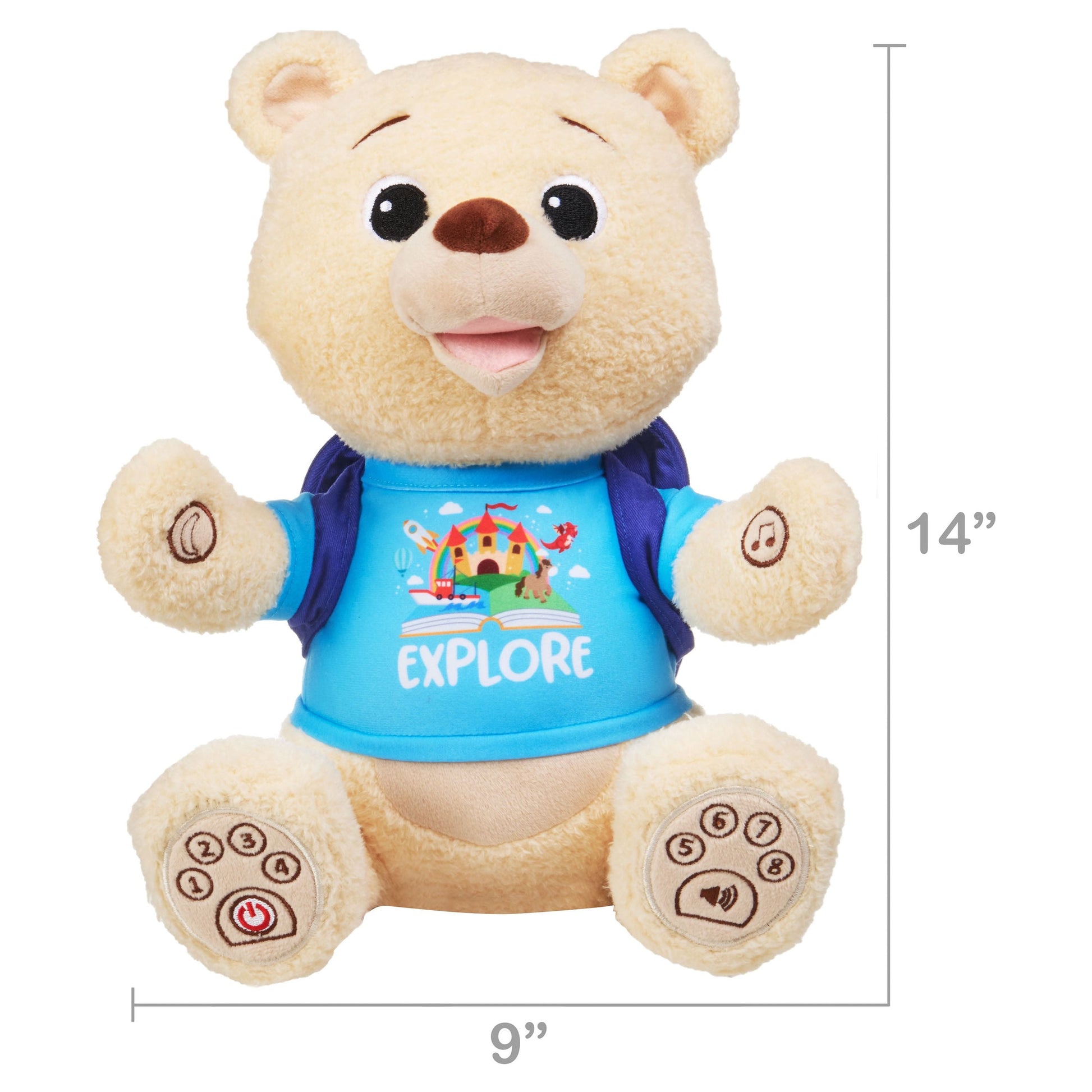 Interactive Learning Bear: Engaging Storytelling and Musical Companion for Infants and Toddlers