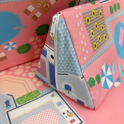 Children's Play Couch and Doll House Set for Toddlers and Young Siblings