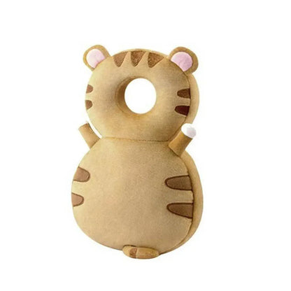 Infant Head Protection Cushion - Soft Cartoon Safety Pillow for Newborns and Toddlers