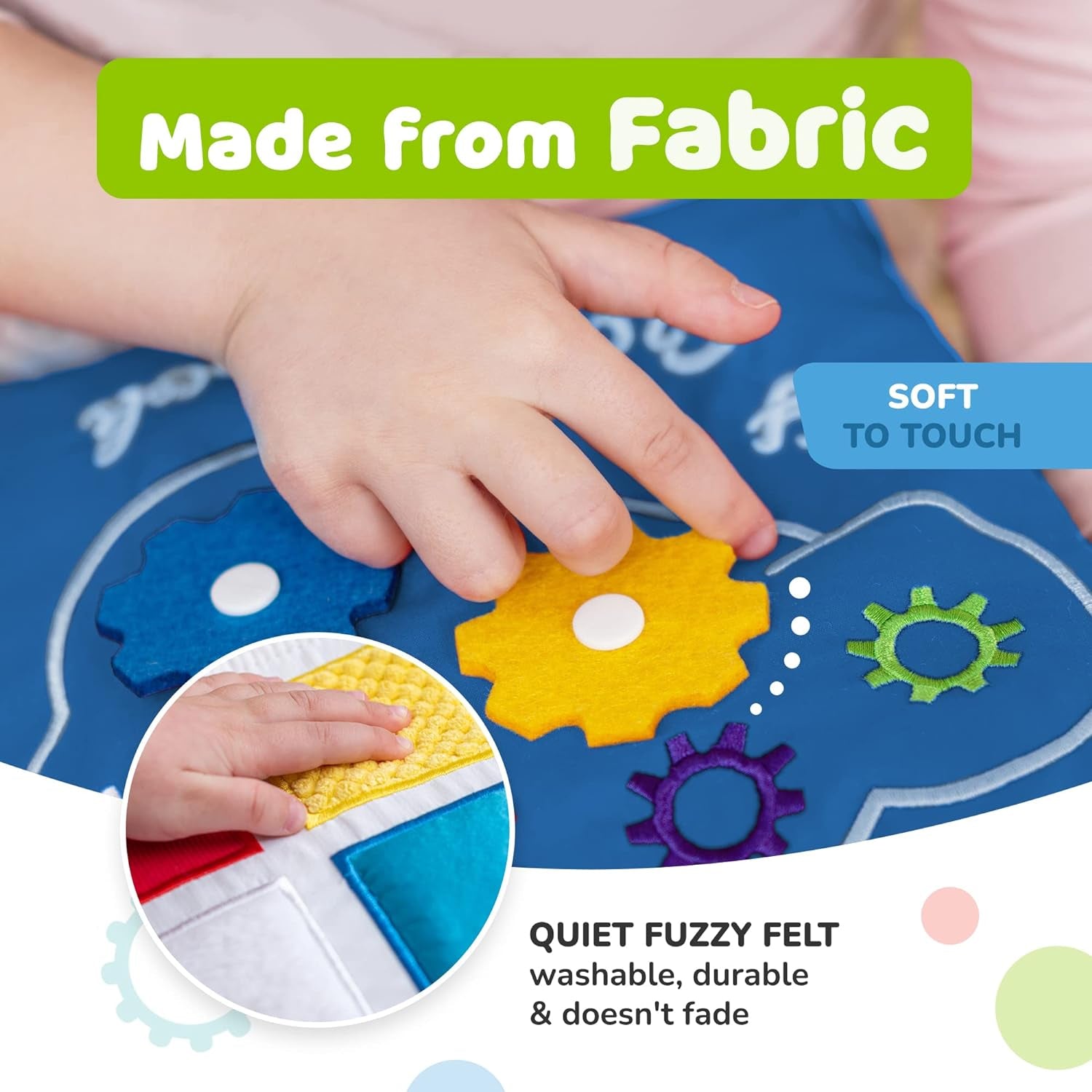 Montessori-Inspired Busy Book for Toddlers Aged 1-3 - Engaging Airplane Activities and Quiet Time Learning for Boys and Girls